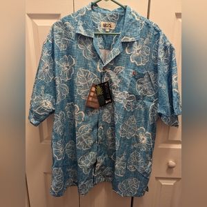 Men's Uzzi casual shirt floral print size XX
